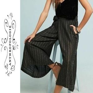 NWT EVA FRANCO Anthropology Palazzo Gaucho Pants